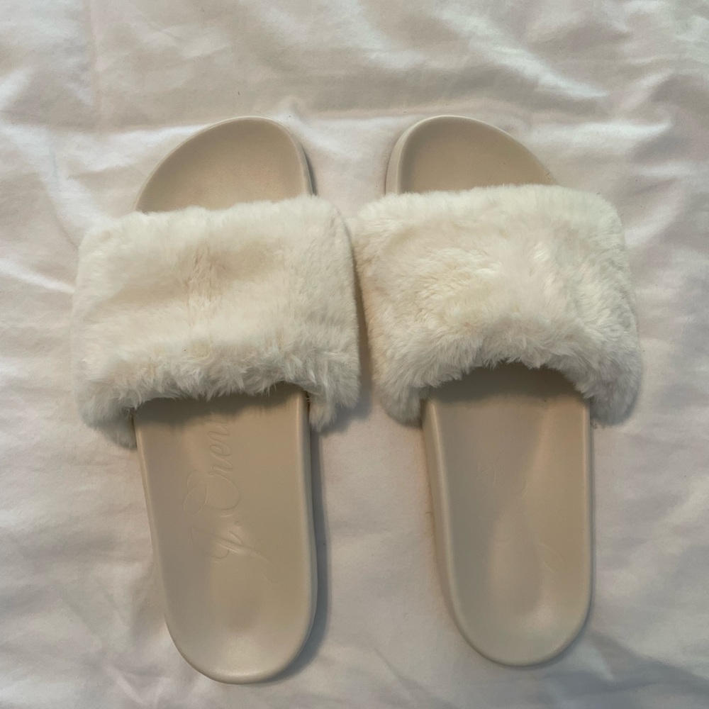 JCrew Pacific Fluffy Strap Sandals Size 12